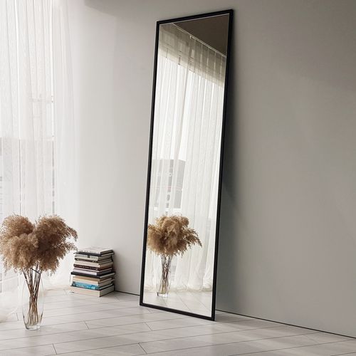 Cool Ayna / Metal Çerçeve / 170x50cm Black Cheval Mirror slika 1