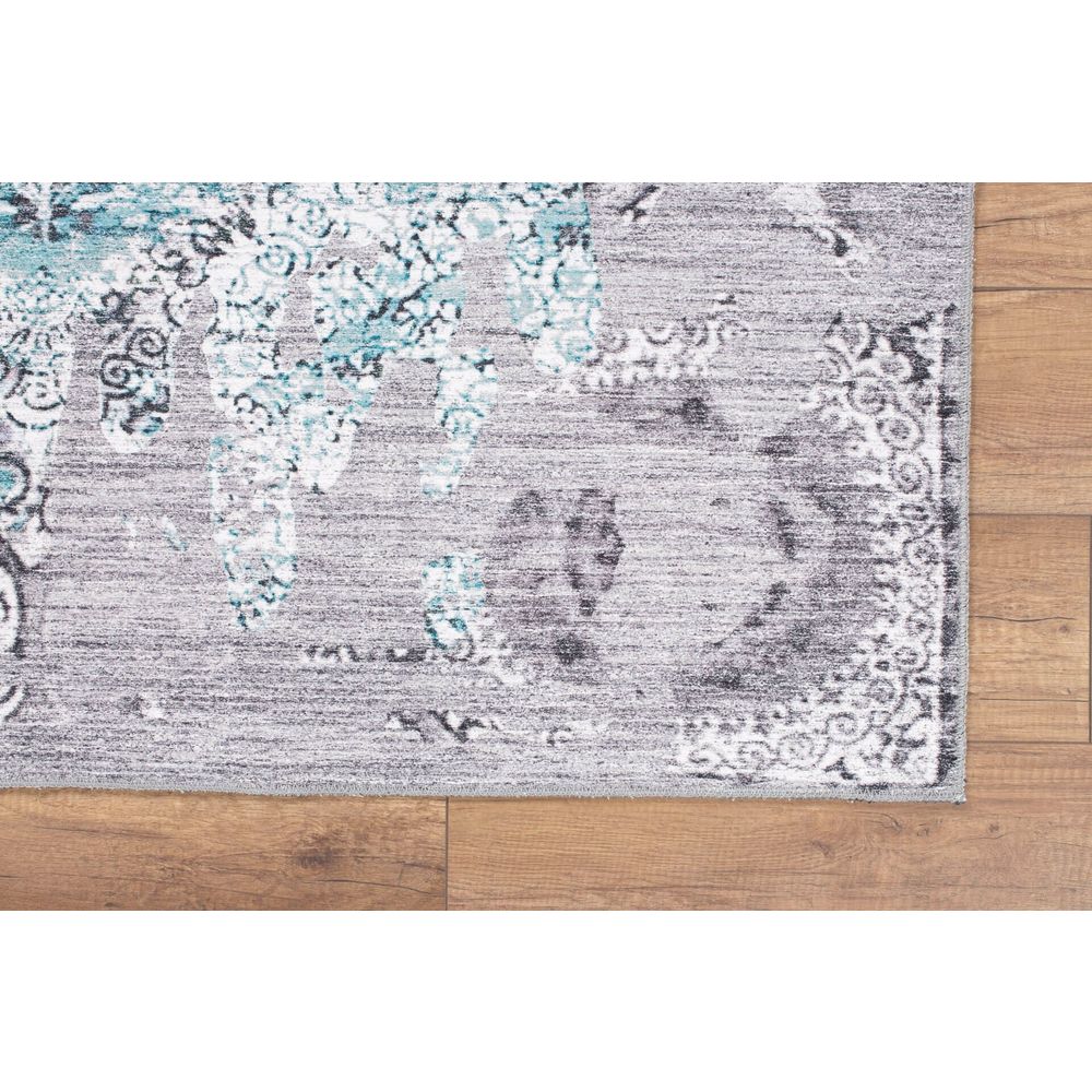 Šareni Tepih Fusion Chenille - Zelena AL 198 (140 x 190 cm) slika 2
