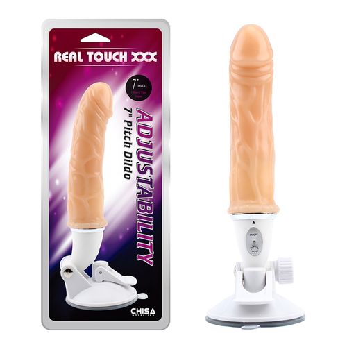 Vibro dildo sa podesivim postoljem 23cm slika 1