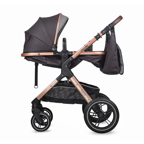 Coccolle® Kolica Melora 3U1, Diamond Black slika 10