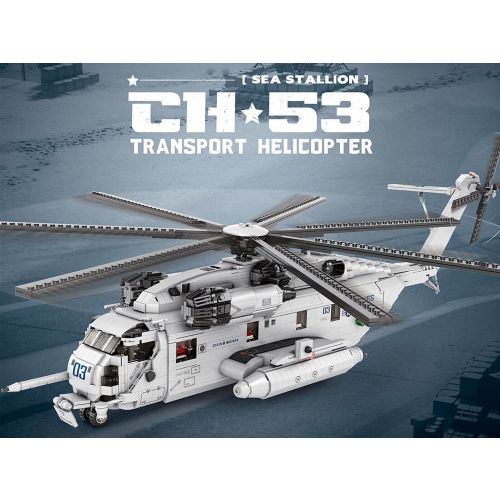 Tehnički blokovi, transportni helikopter CH53, 2192 komada slika 5