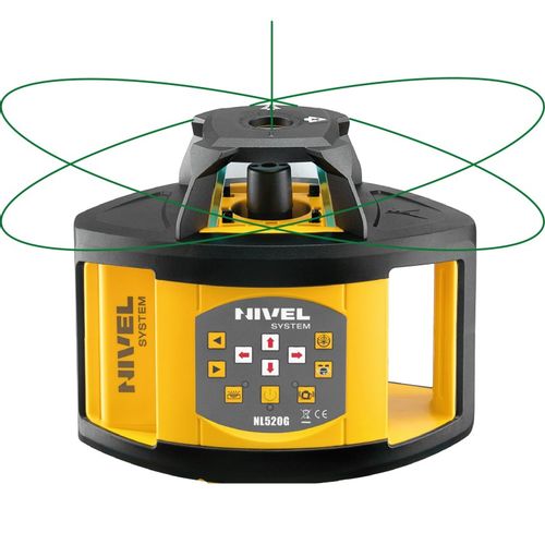 Nivel System Rotacijski laser NL520G komplet s laserskom letvom (LS-24) i stativom (SJJ1) slika 1