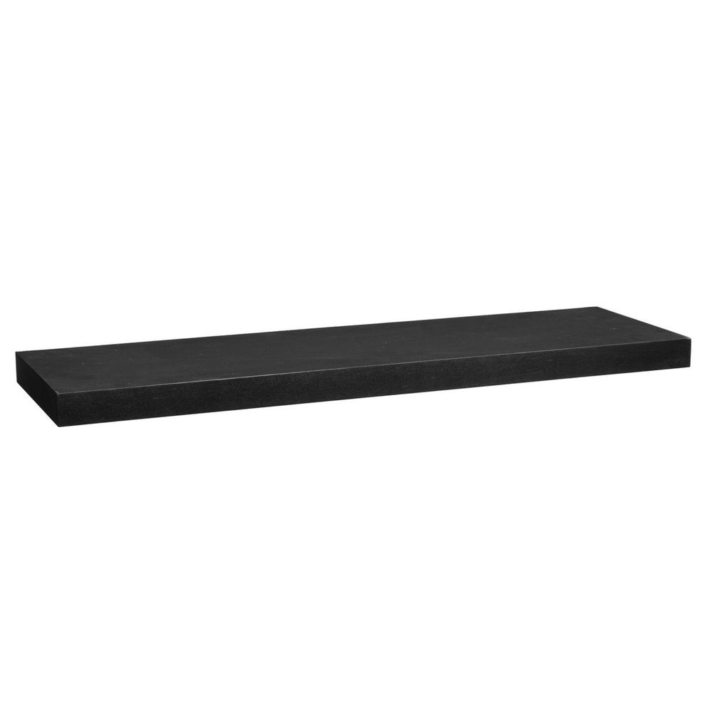 Five fixy polica zidna 80x23.5x3.8cm mdf crna slika 1