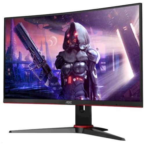 AOC C24G2AE/BK Monitor 23.6" VA 1920x1080/165Hz/1ms/2xHDMI/VGA/DP/zvučnici slika 2