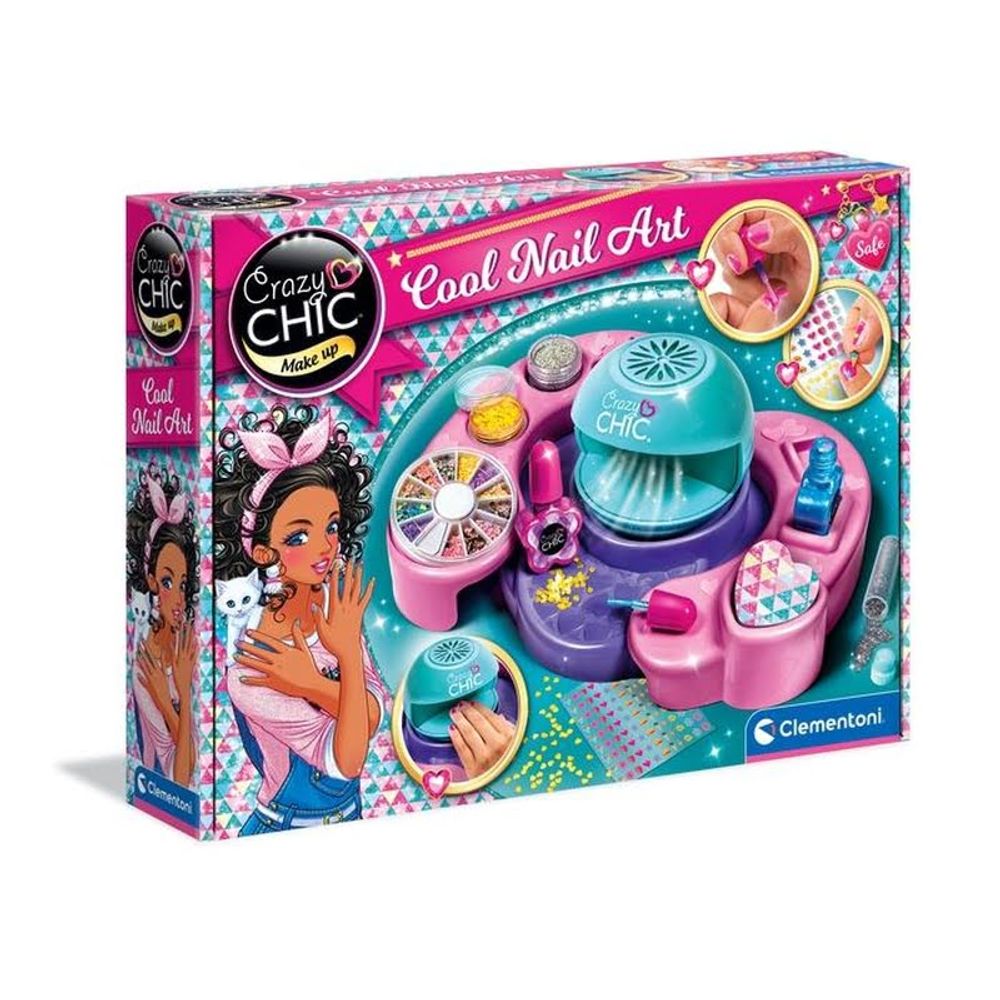 Clementoni CL18599 Crazy Chic Cool Nail Art Set slika 4