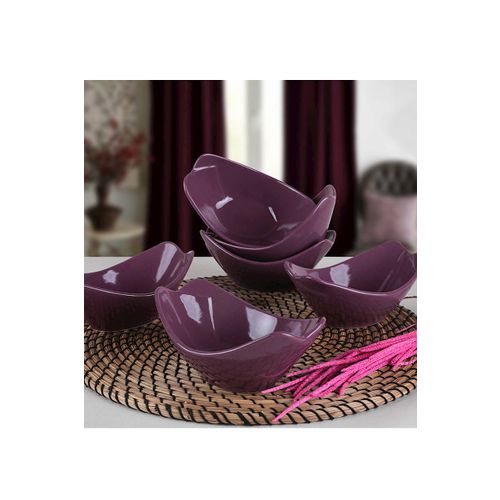 Hermia Concept Set zdjelica (6 komada), Purple Sera Snack - Sauce Bowl 16 Cm 6 Pieces slika 1