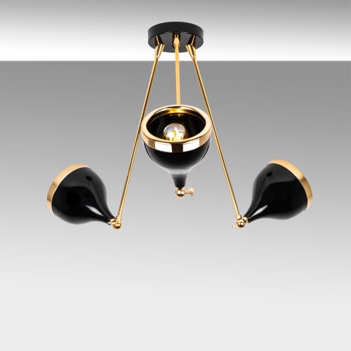 Yıldo - 7047 Black
Gold Chandelier slika 3