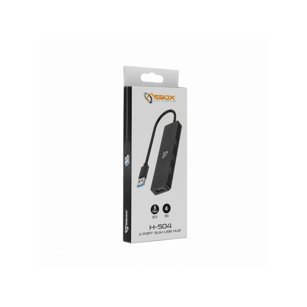 SBOX USB razdjelnik H-504 / USB-3.0, 4 ulaza slika 4