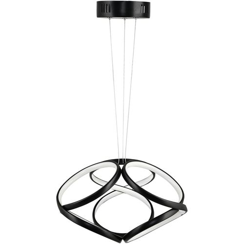 Apeiro - Black, White Light Black Chandelier slika 5