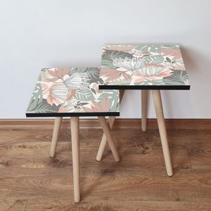 Nesting stolovi 2Shp212 - (2 komada) - boje: višebojni