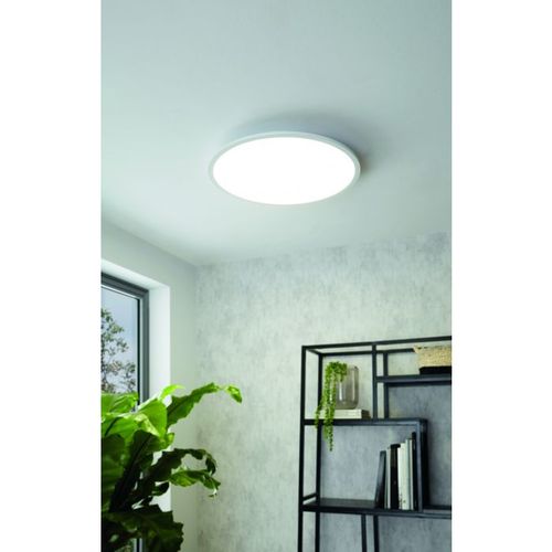 Eglo Sarsina-a panel led, 30w, prečnik 600, sa daljinskim dimabilna, alu/bela  slika 2