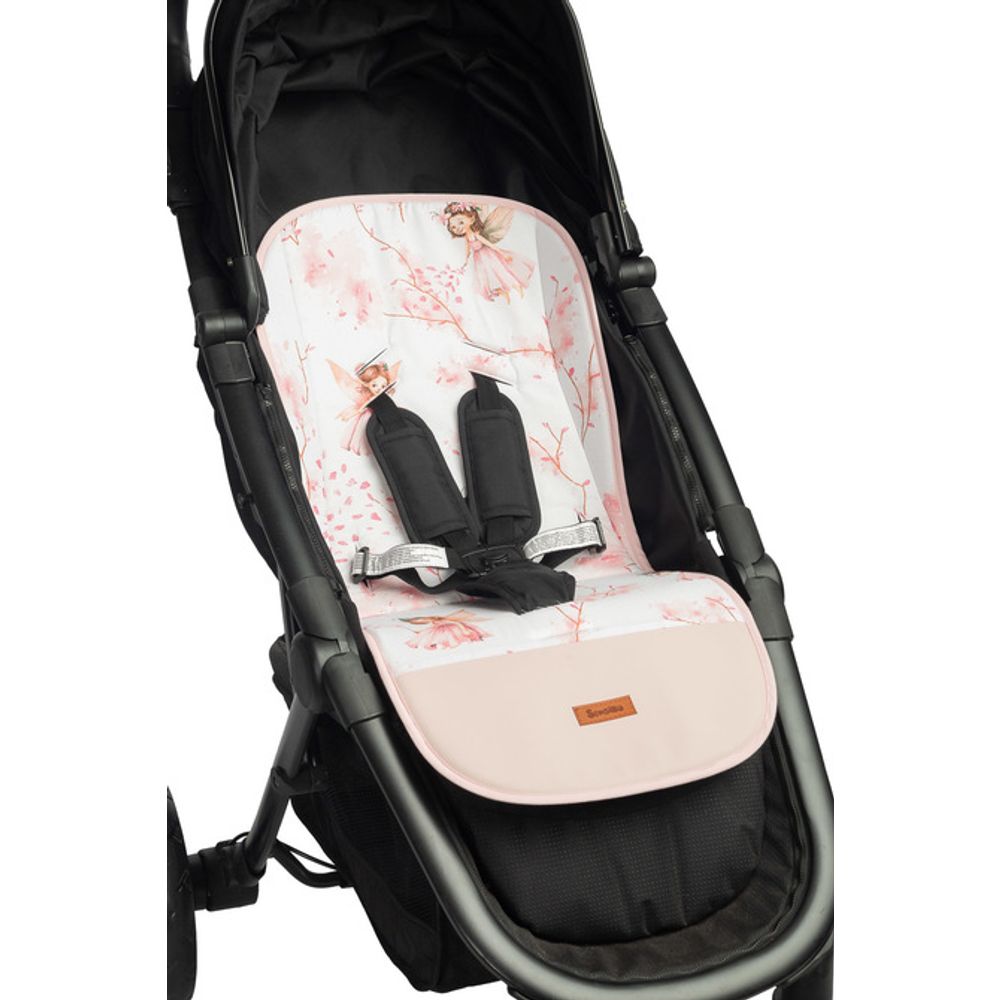 Muslin uložak za kolica - fairy pink slika 2