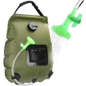 Q16e solarni putni tuš 20l te