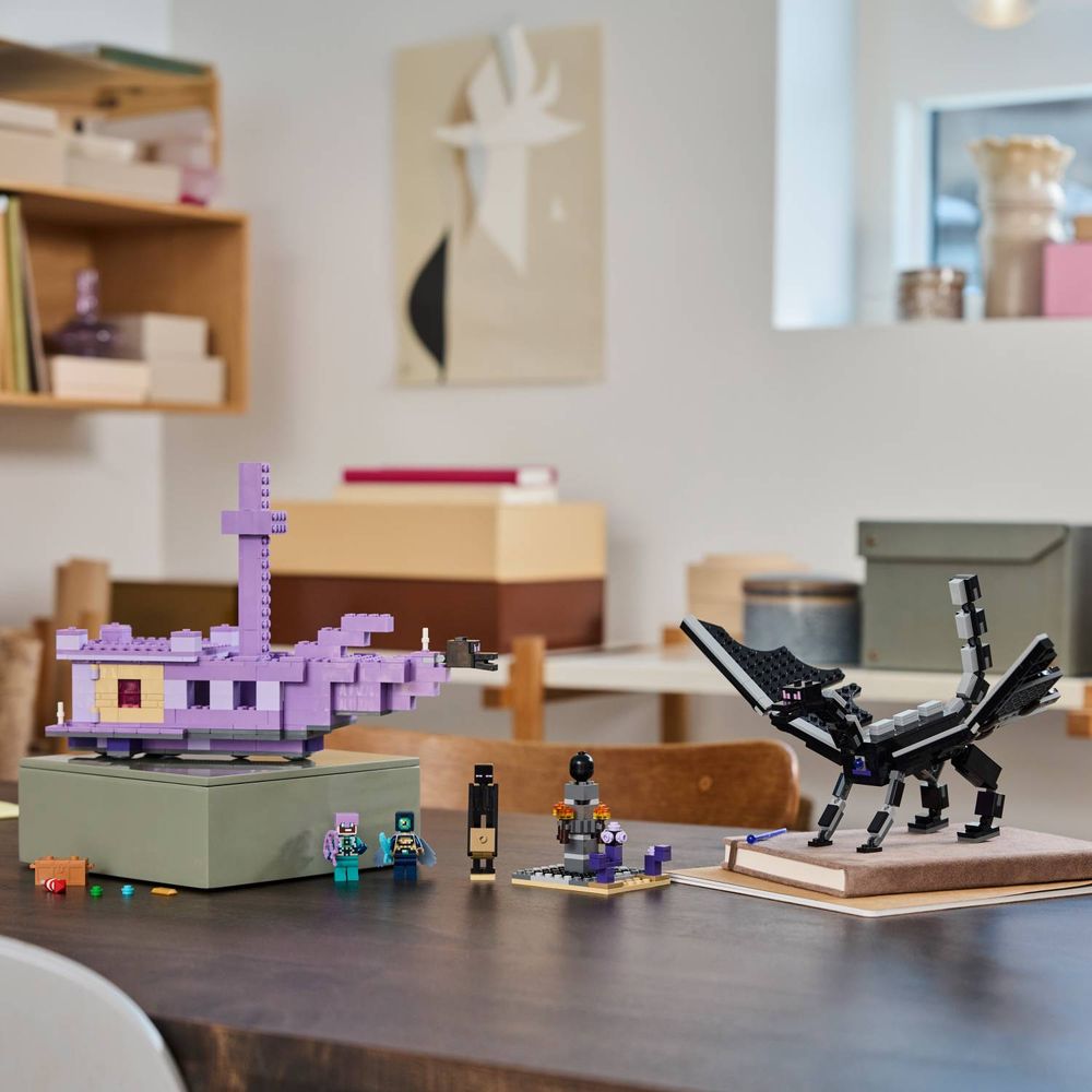LEGO 21264 Ender Zmaj i End Brod slika 12