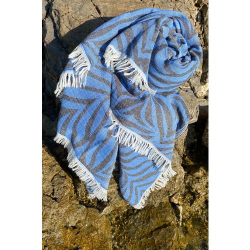 L'essential Maison Carnival - Blue Blue Fouta (Beach Towel) slika 2