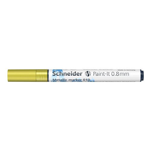 SCHNEIDER Flomaster Paint-It metalik marker  010, 0,8 mm, žuti slika 1