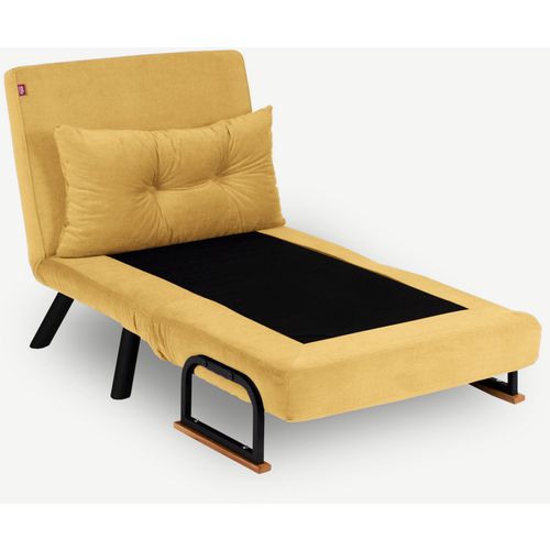 Atelier Del Sofa Fotelja na razvlačenje, Senf, Sando Single - Mustard slika 3