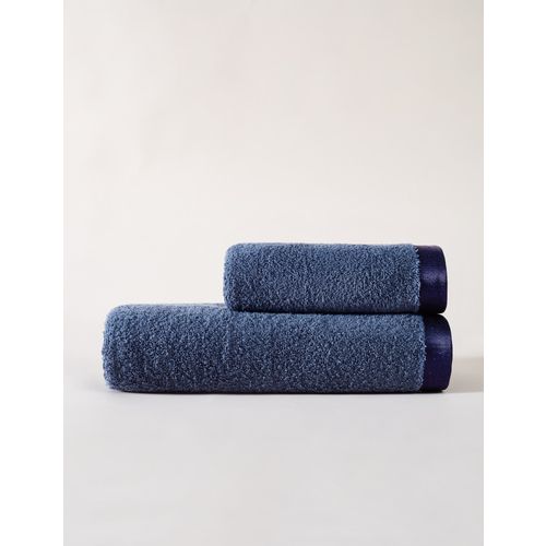 Colorful Vivid - Navy Blue Navy Blue Towel Set (2 Pieces) slika 2