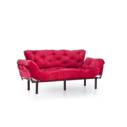 Atelier Del Sofa Trosjed na razvlačenje, Kesten, Nitta Triple - Maroon slika 11