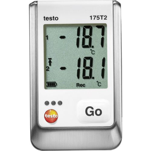 testo 175 T2 uređaj za pohranu podataka temperature  Mjerena veličina temperatura -40 do +120 °C slika 7