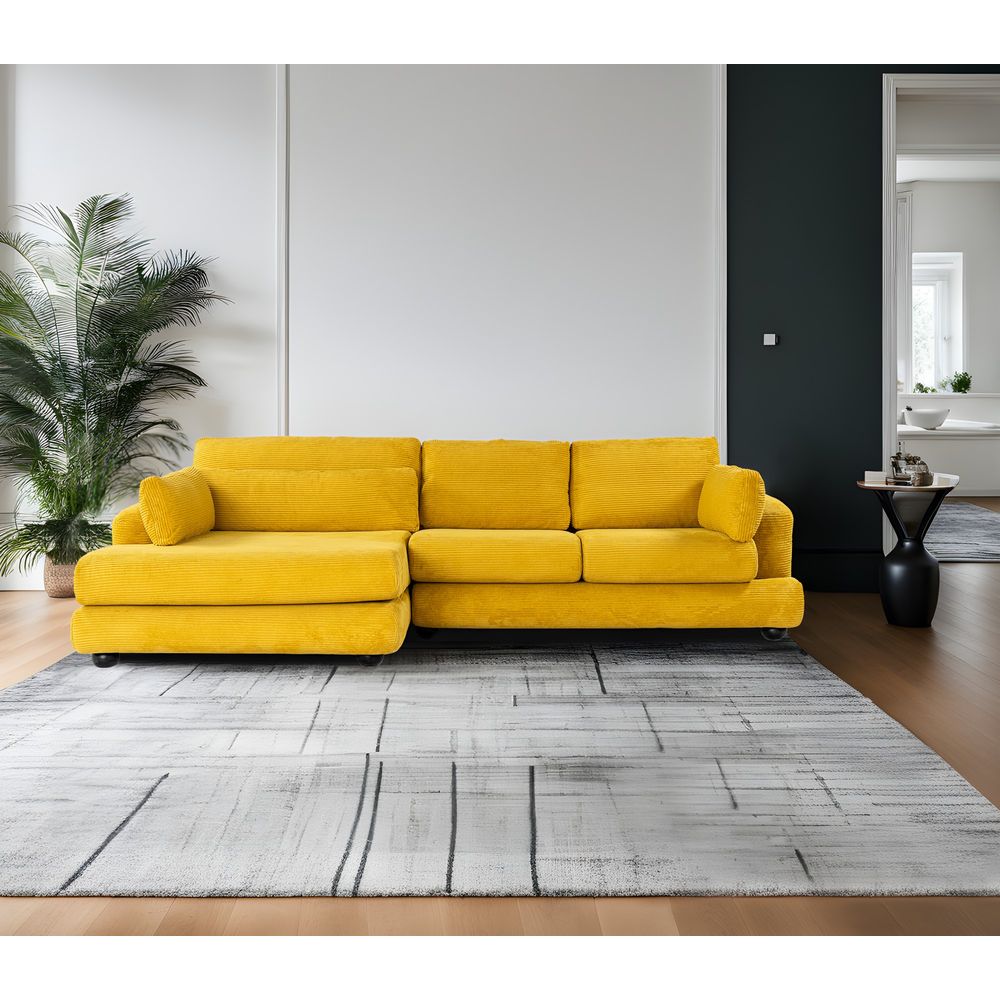 Ugaona Sofa River Corner Left (Chl-2R) - Maslinasto Zelena slika 1