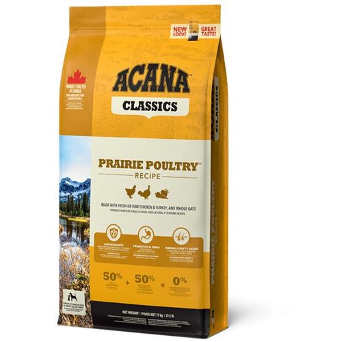 ACANA Classic Prairie Poultry, potpuna suha hrana za pse, 11,4 kg slika 1