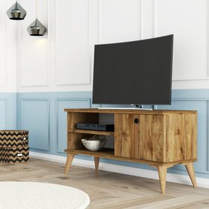 Retro 1550 Walnut TV Stand