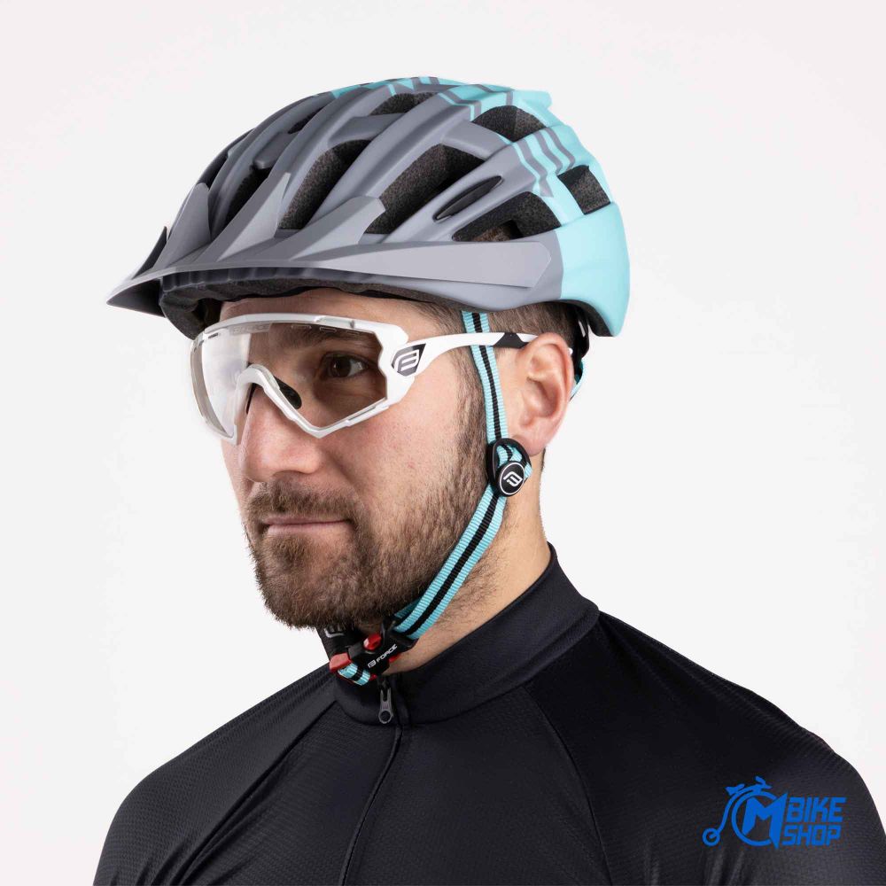 Force Kaciga Corella MTB Grey/Turquoise S-M slika 5