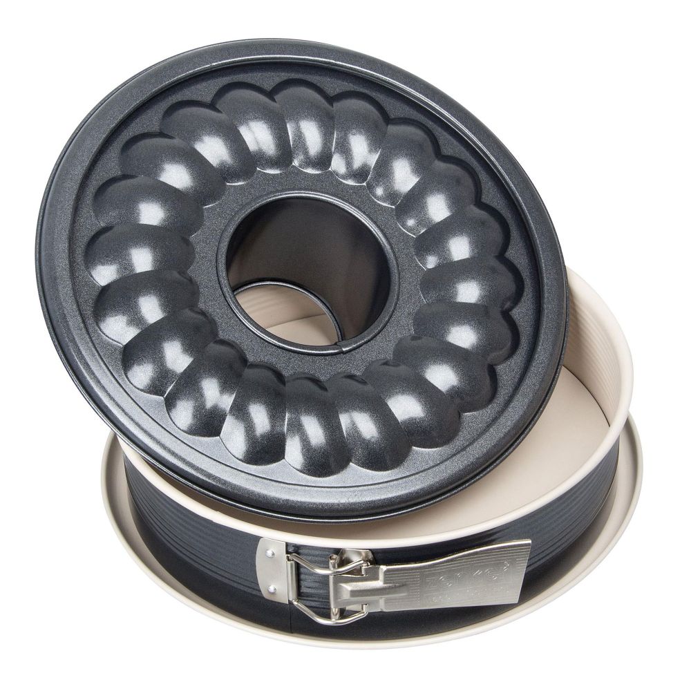 Zenker Kalup za tortu i kuglof 26x7 CREME NOIR slika 2