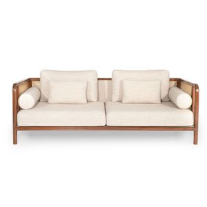 Peanut Cream 4-Seat Sofa