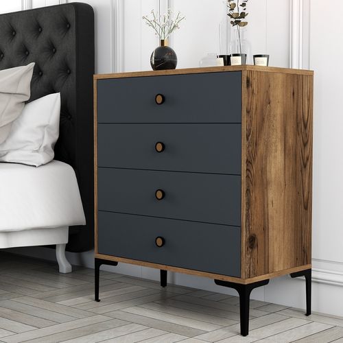 Lizbon 536 - Walnut, Anthracite Walnut
Anthracite Dresser slika 1