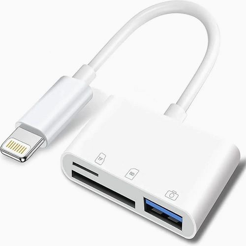 Lightning čitač kartica 1xUSB+1xSD+1xTF slika 2