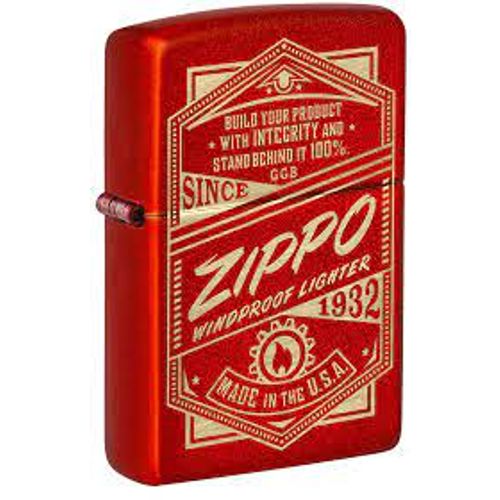 Zippo upaljač metalni na benzin 48620 slika 1