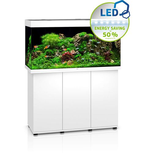 JUWEL Rio 350 LED Akvarij Bijeli, 121 x 51 x 66 cm, 350 litara slika 2