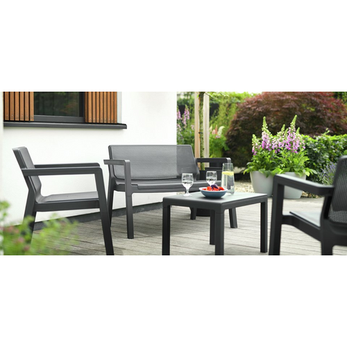 Baštenski set Emilly Patio bez jastuka, grafit CU 246589 slika 2