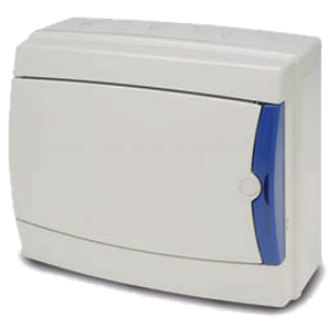 Famatel Kutija za osigurače nadžbuk, 8 osigurača, bijela, IP65 - 3908-T-KN/8