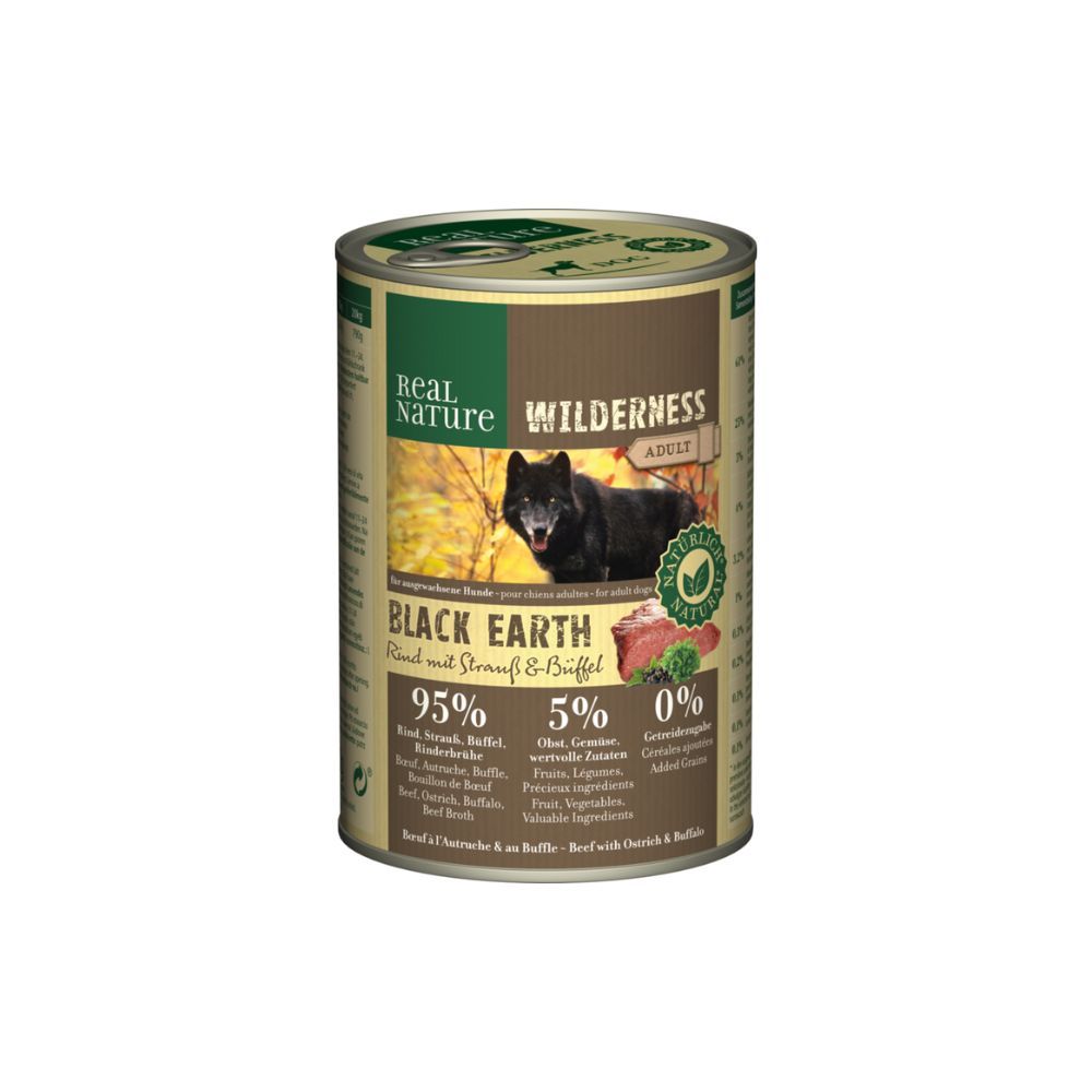 Real Nature Wilderness Adult govedina s nojem i bivolom 400 g slika 1