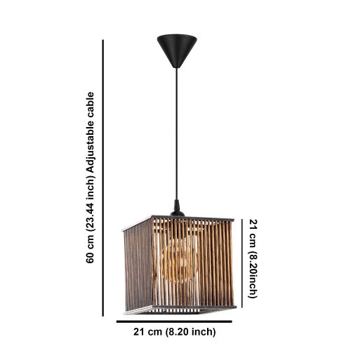 Cubic Cage Antiquation Chandelier slika 5