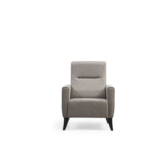 Minar - Light Grey Light Grey Wing Chair slika 3