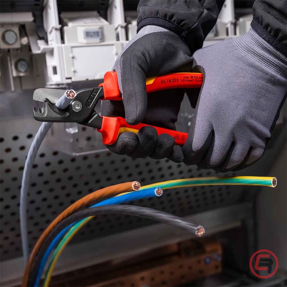 Knipex Škare Makaze 225mm Za Kablove StepCut XL fi 23mm / 120mm2 – 95 12 225 slika 6