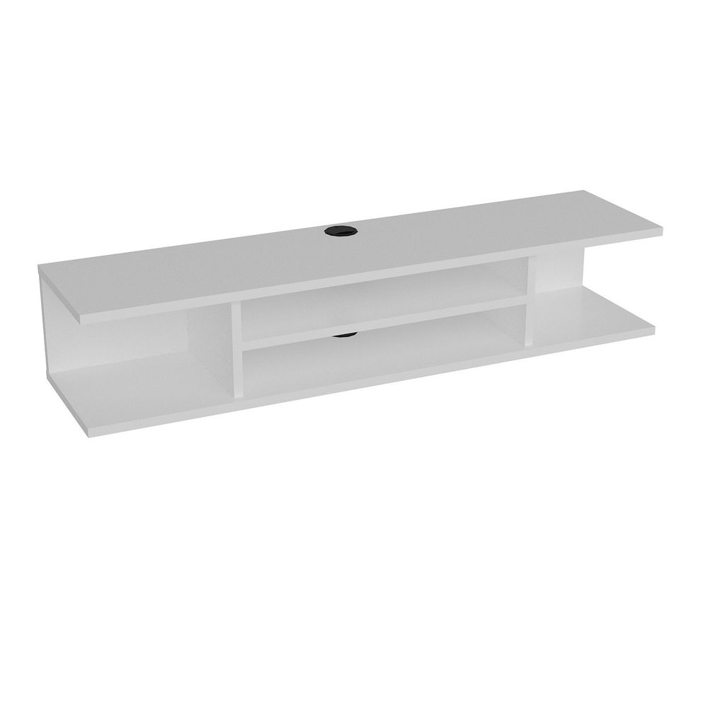 TV Stalak Pivot - Bijeli slika 2