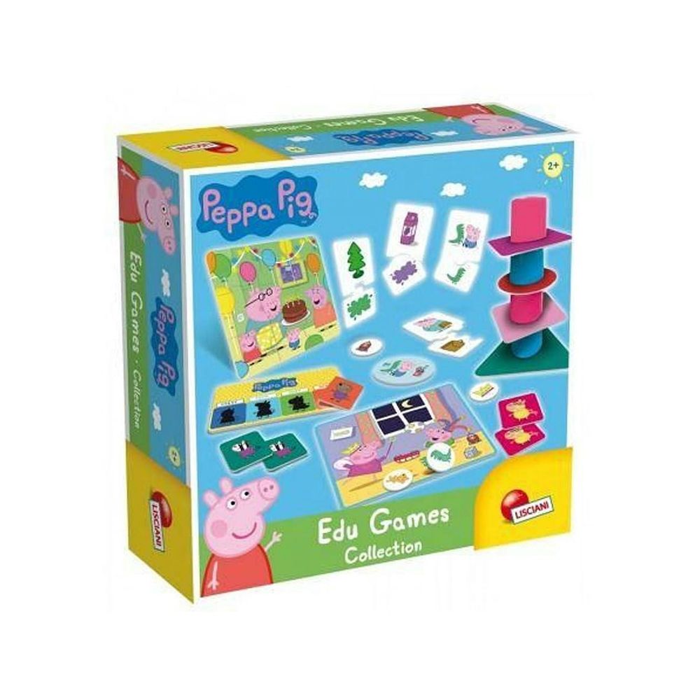Lisciani Peppa Pig Edugames collection slika 1