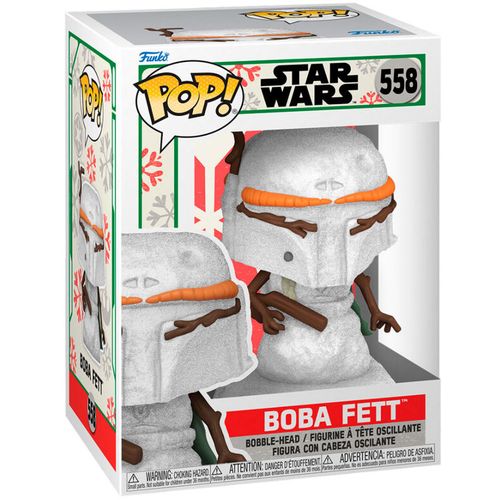 POP figure Star Wars Holiday Boba Fett slika 1