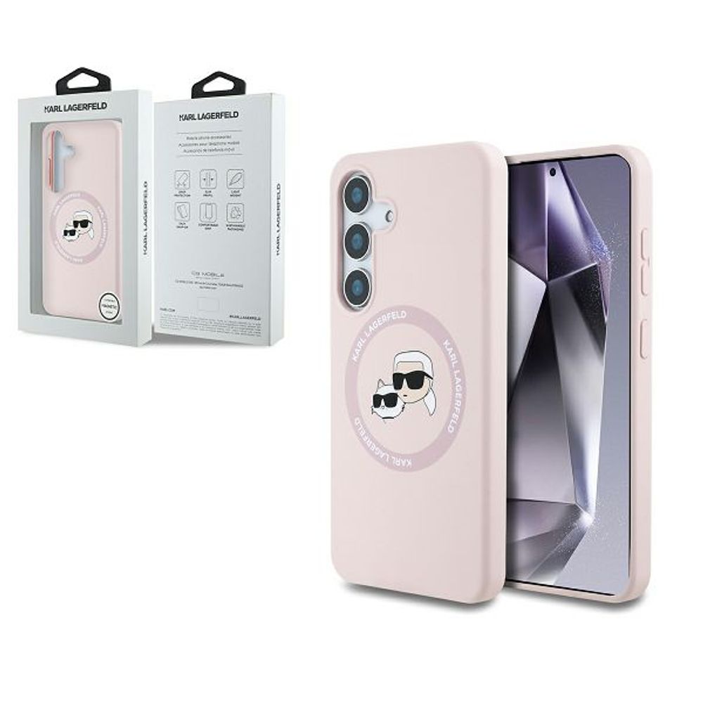 TPU Karl Lagerfeld maska za Samsung Galaxy S25 Ultra KLHCS25LSKCHTCK slika 1
