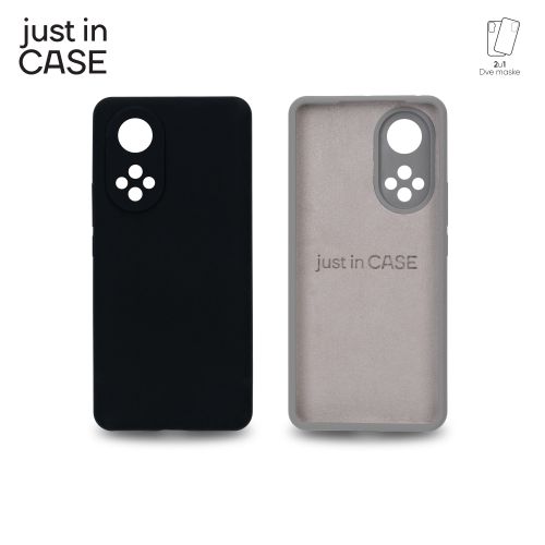 2u1 Extra case MIX PLUS paket CRNI za Honor 50 slika 2