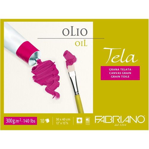 Blok FABRIANO Tela 30X40 300G 10L 68003040 slika 1