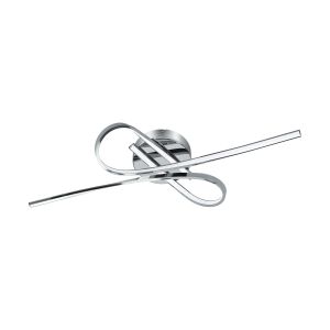 Eglo Selvina Stropna/Zidna LED Lampa 2x10W, 2x900lm, Krom/Bijela