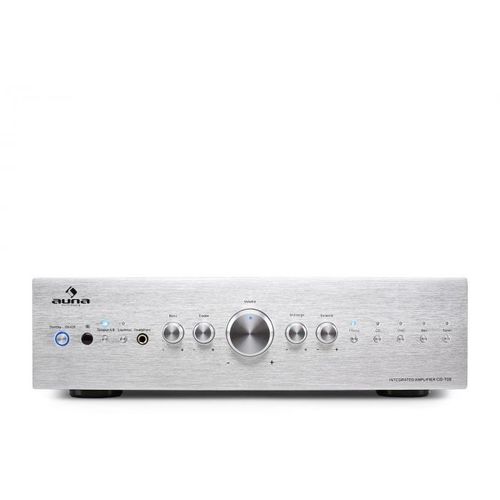 Auna CD708, HIFI STEREO POJAČALO, 600W - SREBRNA BOJA slika 2