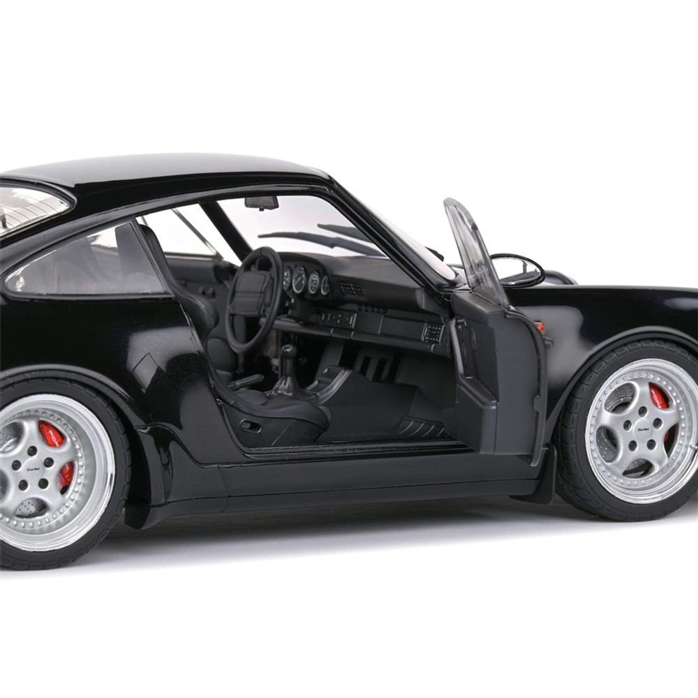 Solido Porsche 911 (964) Turbo - Black- 1993 1:18 slika 6