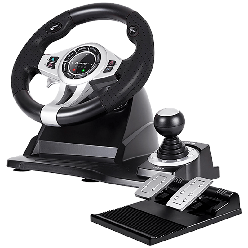 Tracer Tracer Gaming volan, 4u1, PC / PS2 / PS4 / X Box ONE – STEERING WHEEL ROADSTER 4 IN 1 image